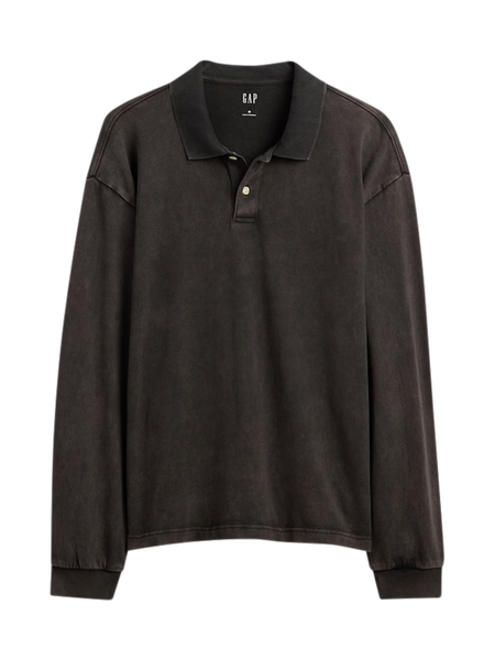 Gap公式オンラインストア | ヘビーウェイト ジャージー ポロシャツ