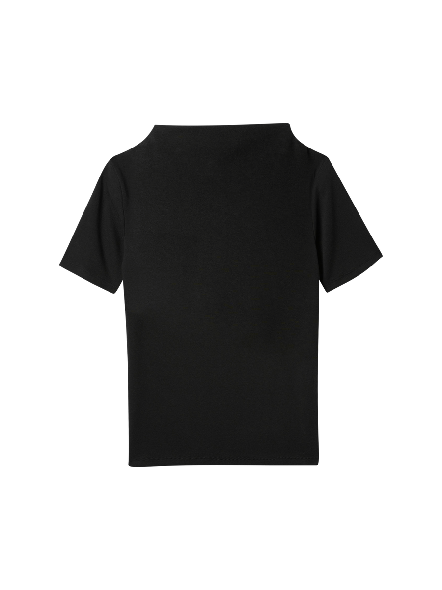 tシャツ オーバーサイズ ポプリン ファネルネック トップス レディース BANANA REPUBLIC公式オンラインストア | オーバーサイズ