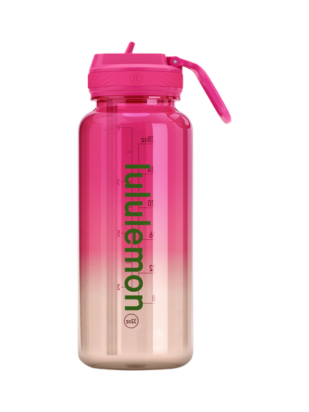 Back to Life Clear Bottle 32oz *Straw Lid | Men's Water Bottles