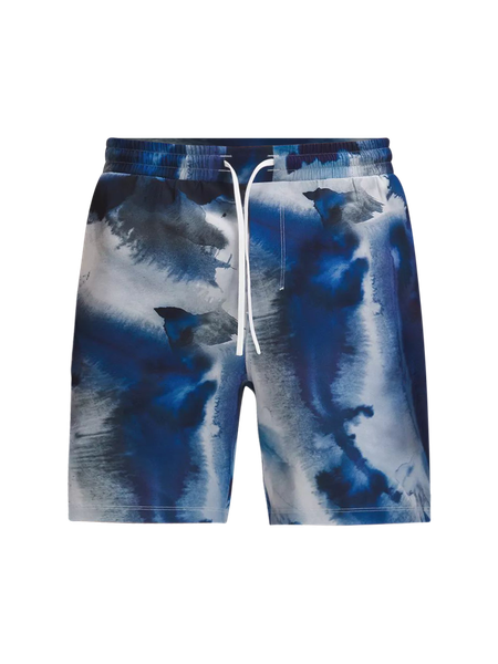 Lululemon - Pool 7" Straight-Leg Recycled Swim Shorts - Blue