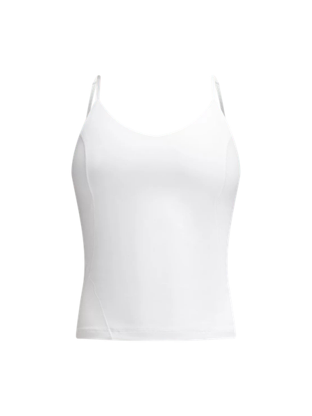 Lululemon Align Waist-Length Tank Top in White, Women's Fashion