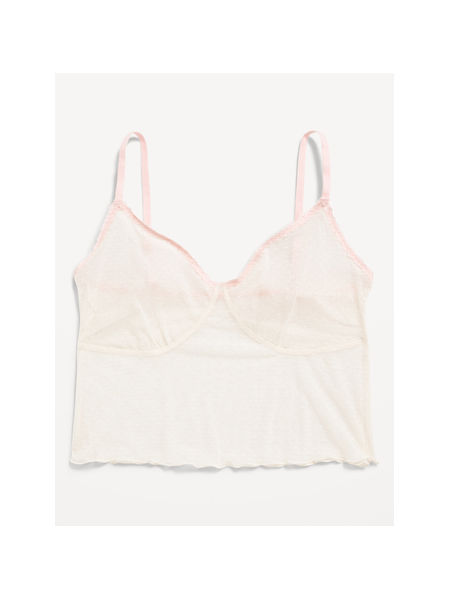 Mesh Cami Bra