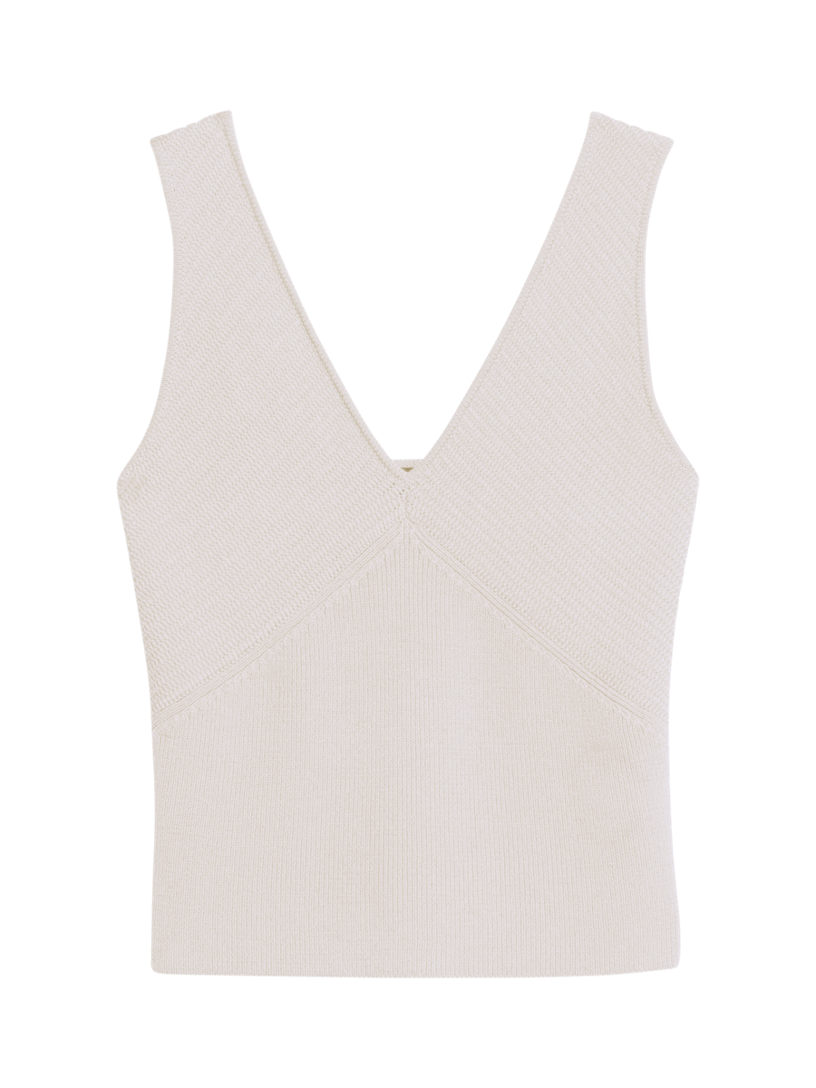 Denim Split-Back Maxi Skirt