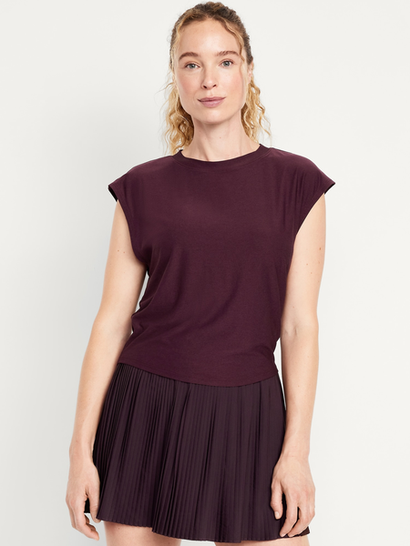 Extra High-Waisted Micro-Pleated Performance Skort