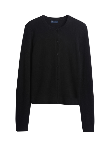 【タグ付き新品未使用】CFCL クロップドカーディガン ブラック フリーサイズ クロップドダブルジップカーディガン | レディースファッション