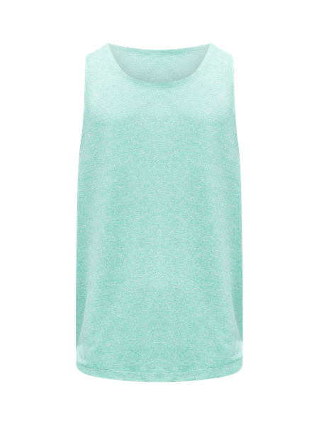 Men's Tank Top Light Distance, Mint & White