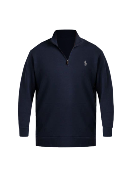 POLO RALPH LAUREN Men's Polo Tennis Colorblock Double Knit retailer 1/4 Zip Sweatshirt