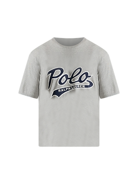 【関税&送料込】Polo Ralph Lauren Gray Loopback Sweatshirt W Polo Ralph Lauren Gray loopback sweatshirt with graphic