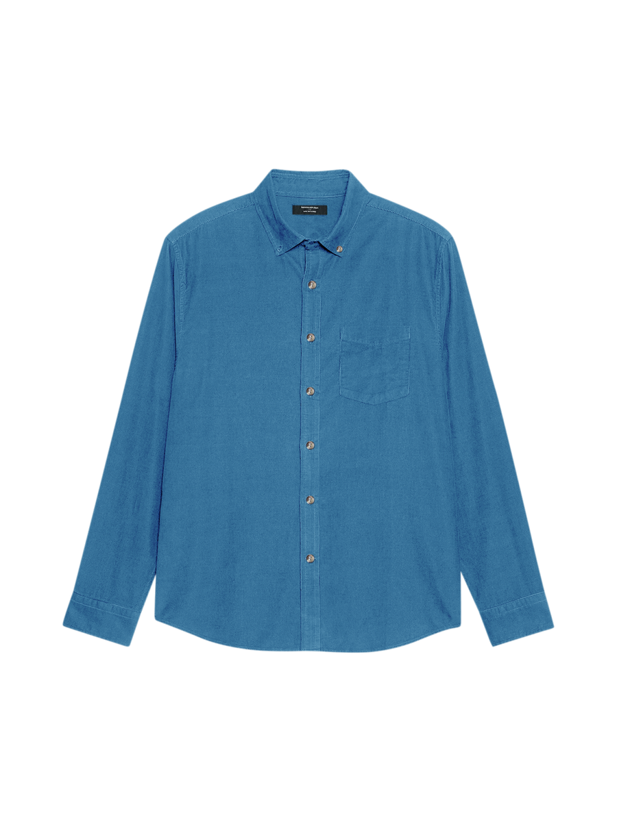 Tailored-Fit Brown Houndstooth Jacket