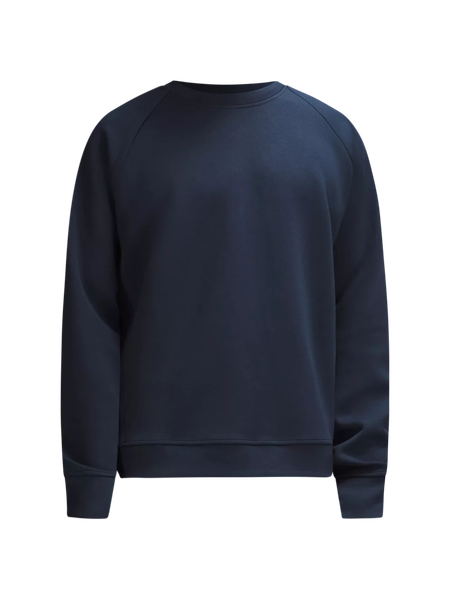 Lululemon outlets Engineered Warmth Long Sleeve Crew in Vapor/Gull Grey/Black, Size M