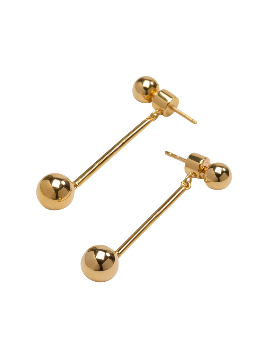 JACQUEMUS Les Boucles バナナ ピアス 大人気 Jacquemus Les Boucles Bananes ピアス | ゴールドトーン