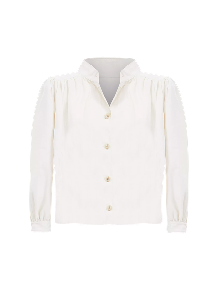 トップス papier gathered jacket white Unisex Roughneck Chore Jacket - Natural