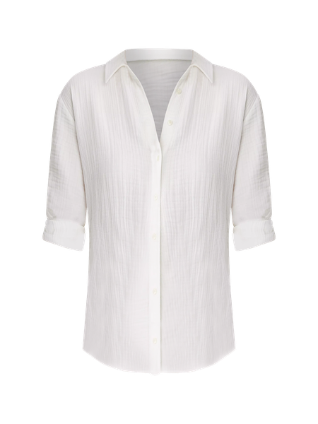 Gauze Oversized Blouse