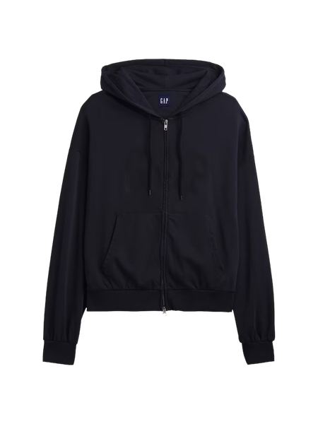 Gap公式オンラインストア | VintageSoft Oversized Gap Logo Zip Hoodie