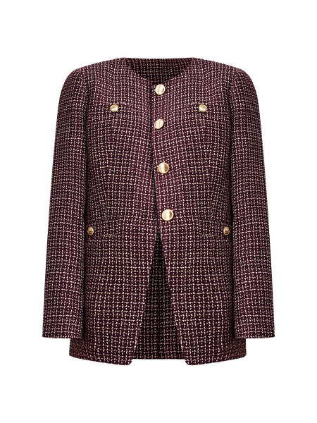 【archive】rame tweed drizzler jacket USED】90'S OLD J.CREW CHECK DRIZZLER JACKET | K