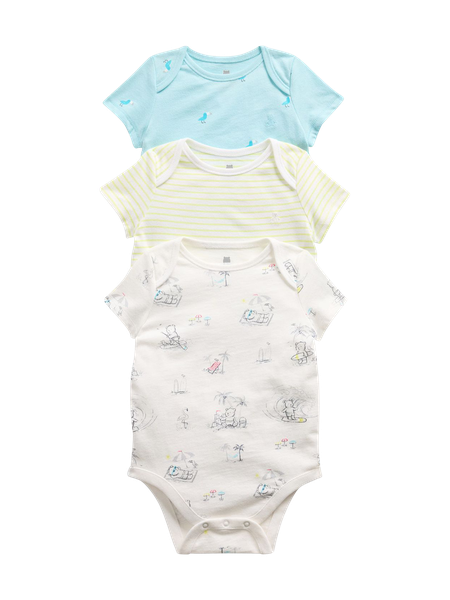 Baby Peter Rabbit™ First Favorites Organic Cotton Pull-On Shorts (3-Pack)
