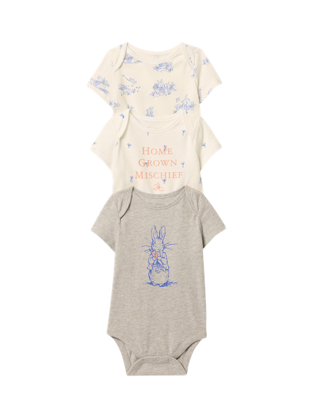 Baby Peter Rabbit™ First Favorites Organic Cotton Pull-On Shorts (3-Pack)