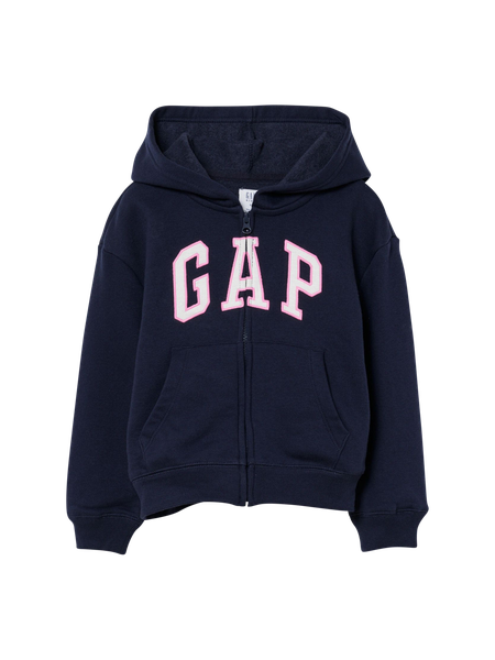 Gap公式オンラインストア | リラックスフィット GAPロゴ ジップアップ
