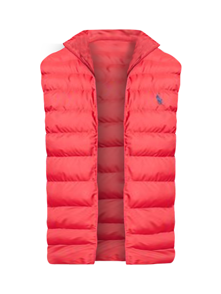 NWT Polo Ralph Lauren Packable Primaloft Quilted Puffer Vest RED LARGE 2024 $188