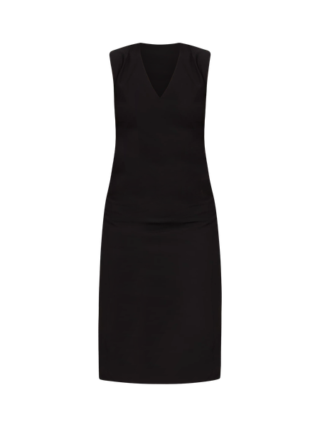 ANN TAYLOR 黒のVネックドレス ANN TAYLOR 黒のVネックドレス