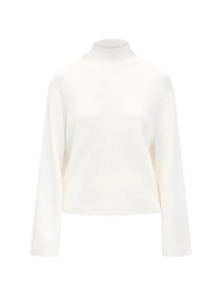 Pointelle Triangle Scarf