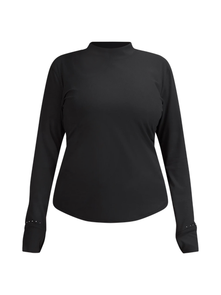 Rulu Running Long-Sleeve Mockneck, Women's Long Sleeve Shirts