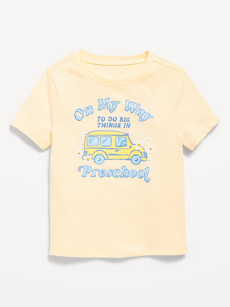 Short-Sleeve Unisex Graphic T-Shirt for Toddler