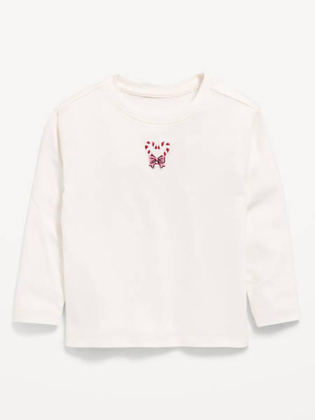 Heart-Patch Fleece-Lined Leggings for Toddler Girls