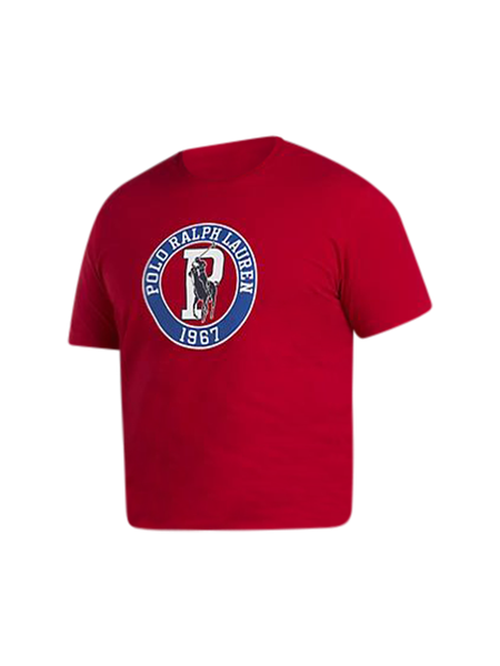Big + Tall | Polo Ralph Lauren Circle Graphic Tee | DXL