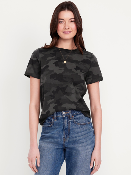 EveryWear Crew-Neck Striped T-Shirt
