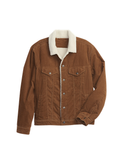 Corduroy Sherpa Icon Jacket with 