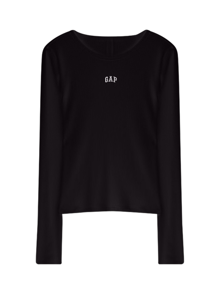 トップス GAP Gap公式オンラインストア | モダンリブ GAPロゴ クロップドTシャツ