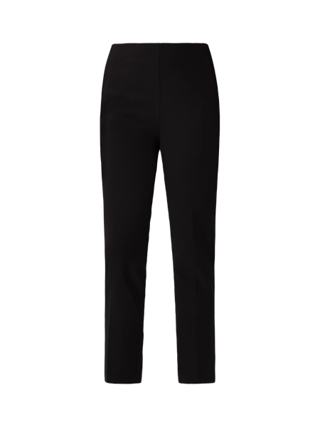 The Side Zip Ankle Pant in Bi-Stretch