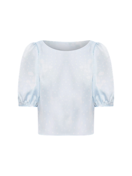 Floral Boatneck Popover