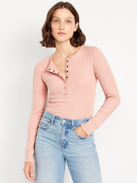 Cozy Snug Crew-Neck Henley