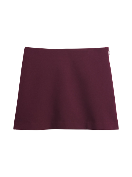 Puff-Sleeve Seamed Top