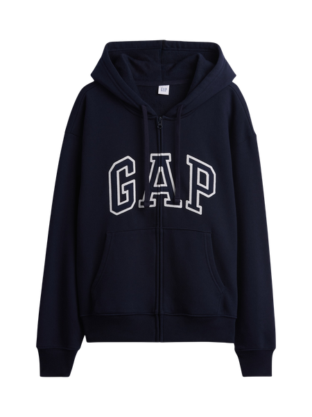 リラックスフィット GAPロゴジップアップパー カー 1d75885b-3aac-4ccc-85de-