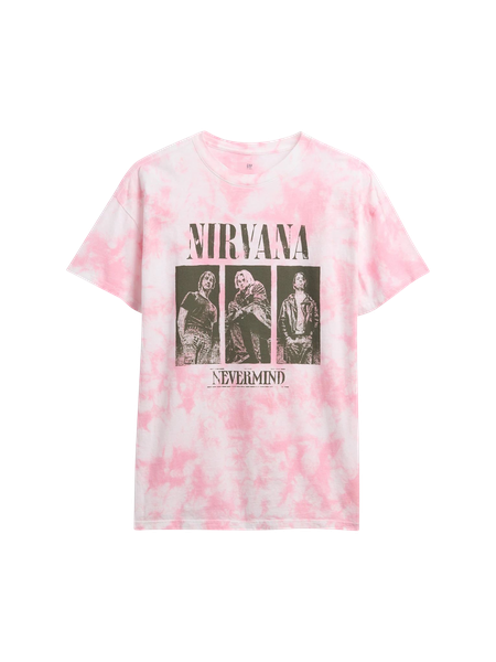 Gap公式オンラインストア | ニルヴァーナ オーバーサイズTシャツ (キッズ)