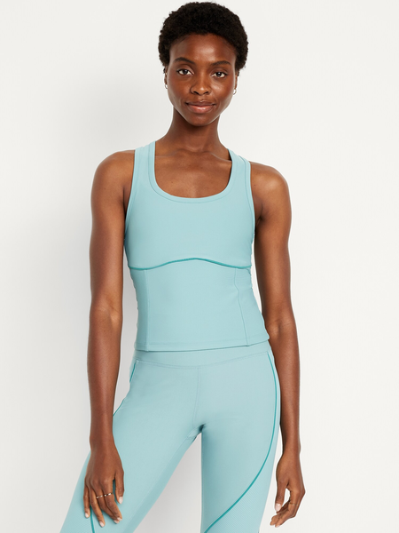 Light Support Seamless Rib-Kit Sports Bra