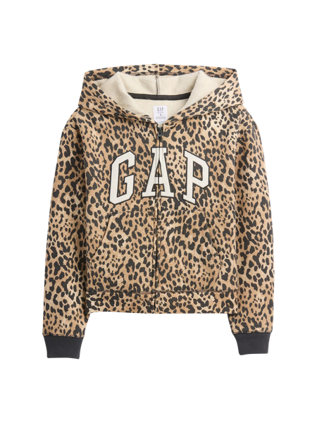 Gap公式オンラインストア | リラックス GAPロゴ プリント ジップアップ