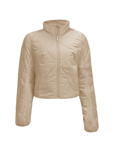 Jacket Lululemon Beige size 10 US in Polyester - 39418869