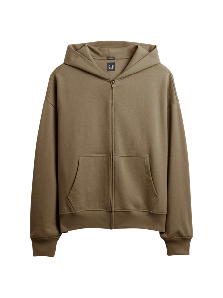 Gap公式オンラインストア | ヘビーウェイト ジップアップ パーカー