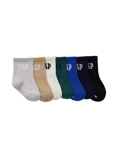 BABY クルー丈ソックス 7足セット 9bbeeb19-5be8-420b-bdaa-