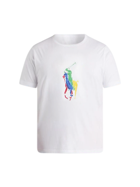 Big + Tall | Polo Ralph Lauren Paint Splatter Pony T-Shirt | DXL