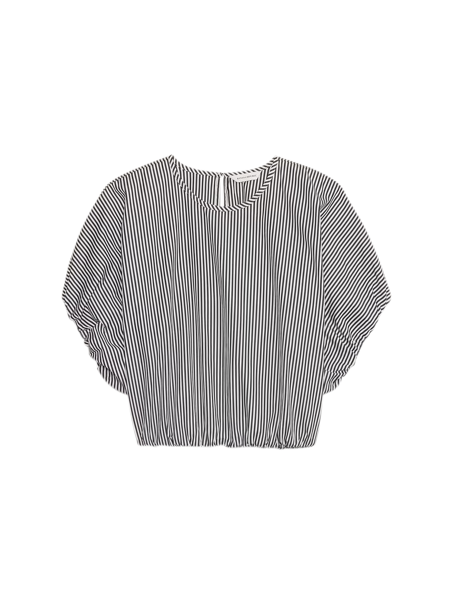 【関税無】PATOU スカラップ コットンポプリン クロップトップ Patou | パトゥ オーガニックコットン タンクトップ