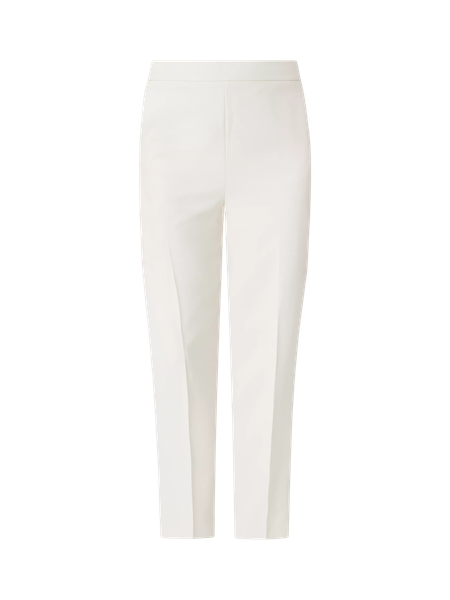 The Side Zip Ankle Pant in Fluid Crepe