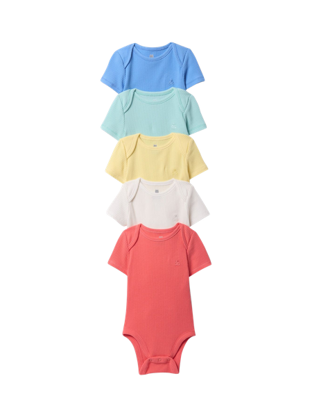 Baby Pique Polo Shorty One-Piece