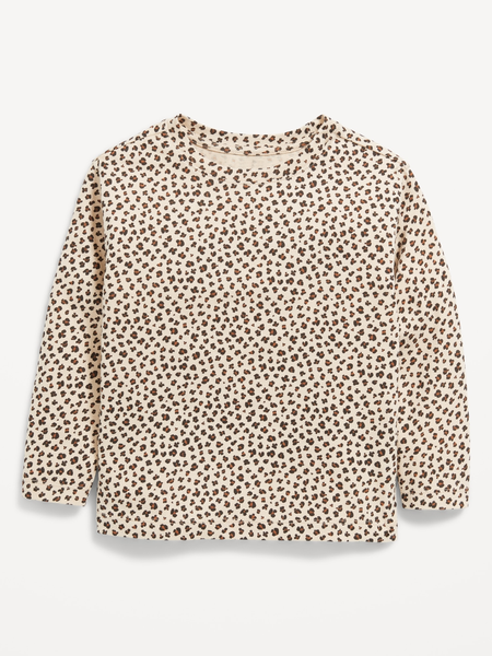 Printed Long-Sleeve T-Shirt for Toddler Girls