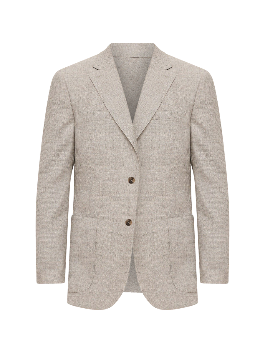 Cinza Nubuck Leather Belt