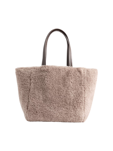 Waffle-Knit Crewneck T-Shirt